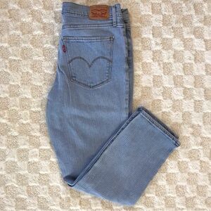 Levi’s Stripped Denim Jeans